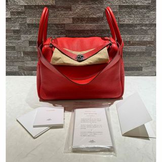 Hermes - 【安心鑑定OK】刻印A レシートあり　エルメスリンディ30 ハンドバッグ