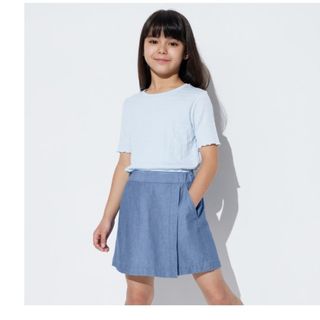 ユニクロ(UNIQLO)の現行品 UNIQLO 140 キュロットスカート(パンツ/スパッツ)