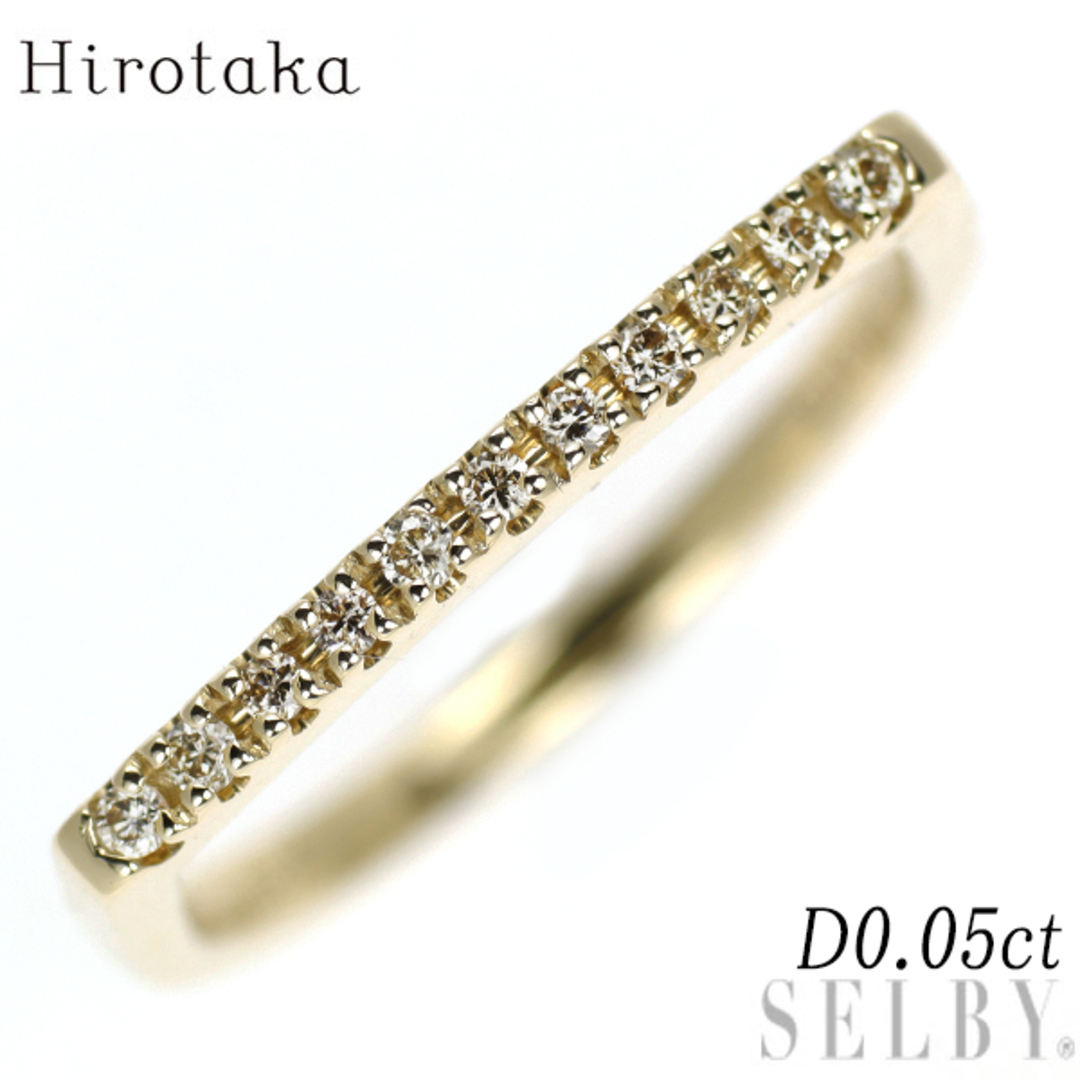 Hirotaka K10YG ダイヤモンド リング 0.05ct Hirotaka K10YG ダイヤモンド リング 0.05ct