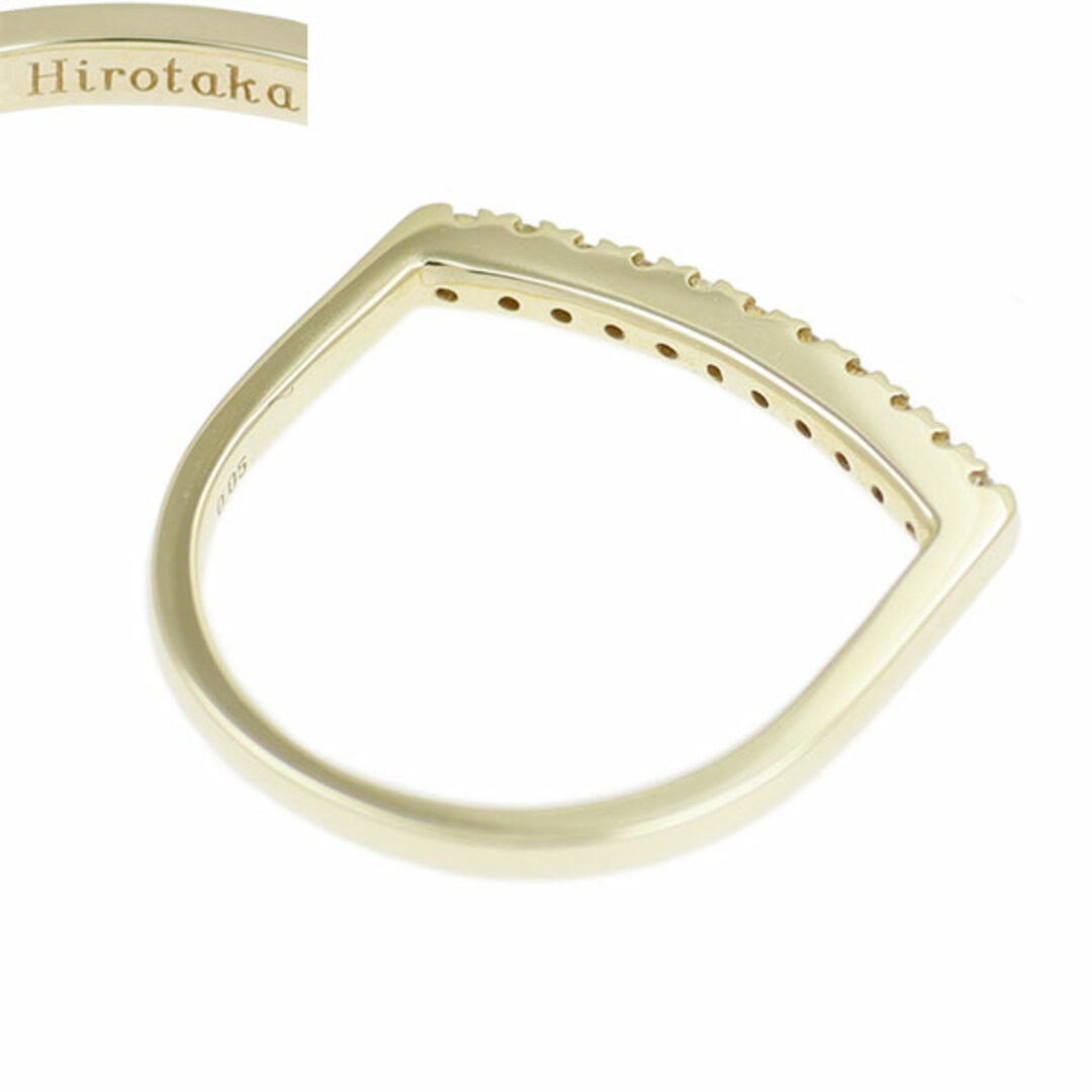 Hirotaka K10YG ダイヤモンド リング 0.05ct Hirotaka K10YG ダイヤモンド リング 0.05ct