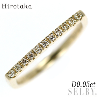 Hirotaka K10YG ダイヤモンド リング 0.05ct (リング(指輪))