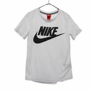 ナイキ(NIKE)のナイキ プリント トレーニング 半袖 Tシャツ XS ホワイト NIKE レディース(Tシャツ(半袖/袖なし))