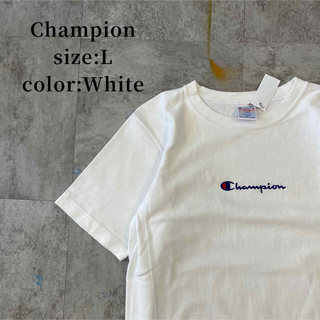 チャンピオン(Champion)のChampion 半袖Tシャツ リバース L 刺繍 ワンポイント(Tシャツ/カットソー(半袖/袖なし))