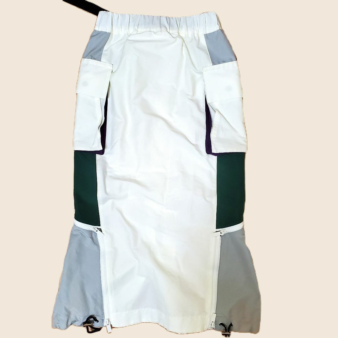SACAI サカイ コットン×ナイロン ハイブリッドカーゴスカート SACAI サカイ コットン×ナイロン ハイブリッドカーゴスカート