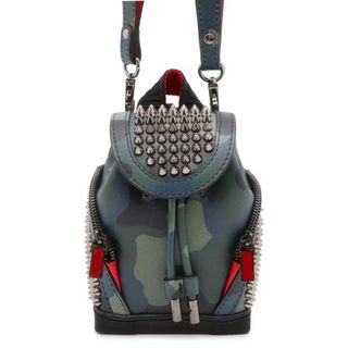 クリスチャンルブタン(Christian Louboutin)のクリスチャン・ルブタン ショルダーバッグ ミニ エクスプローラーファンク スパイクスタッズ 1225015(ショルダーバッグ)