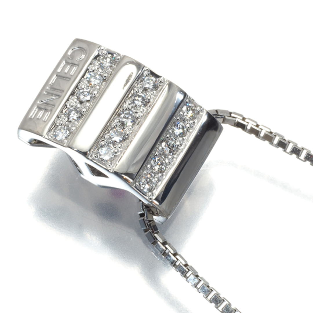 CELINE - セリーヌ ネックレス ダイヤ 0.20ct ルビー Pt900 CELINE - セリーヌ ネックレス ダイヤ 0.20ct ルビー Pt900
