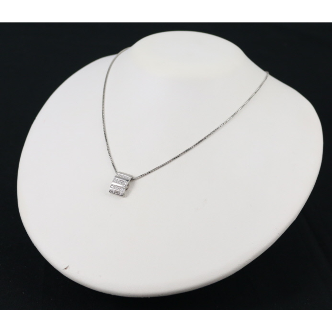 CELINE - セリーヌ ネックレス ダイヤ 0.20ct ルビー Pt900 CELINE - セリーヌ ネックレス ダイヤ 0.20ct ルビー Pt900