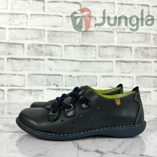 ジャングラ(Jungla)のJungla ジャングラ スペイン製 レザー シューズ 本革 オデコ靴 24cm(スニーカー)