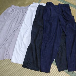 ユニクロ(UNIQLO)のユニクロ　M　ボトムスまとめ売り(カジュアルパンツ)