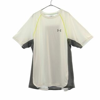 アンダーアーマー(UNDER ARMOUR)のアンダーアーマー プリント トレーニング 半袖 Tシャツ LG ホワイト UNDER ARMOUR スポーツ メンズ(Tシャツ/カットソー(半袖/袖なし))