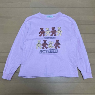 トレーナー　ピンク　WONDERFUL MATES   140(Tシャツ/カットソー)