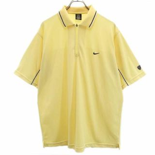 ナイキ(NIKE)のナイキ ゴルフ 半袖 ポロシャツ XL イエロー NIKE メンズ(ポロシャツ)