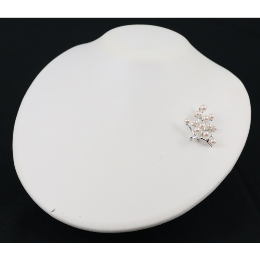 MIKIMOTO - ミキモト ブローチ パール アコヤ真珠 4.0-5.5mm MIKIMOTO - ミキモト ブローチ パール アコヤ真珠 4.0-5.5mm