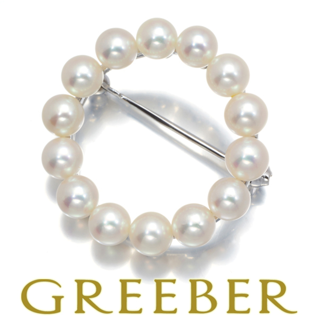 MIKIMOTO - ミキモト ブローチ パール アコヤ真珠 5.3mm MIKIMOTO - ミキモト ブローチ パール アコヤ真珠 5.3mm