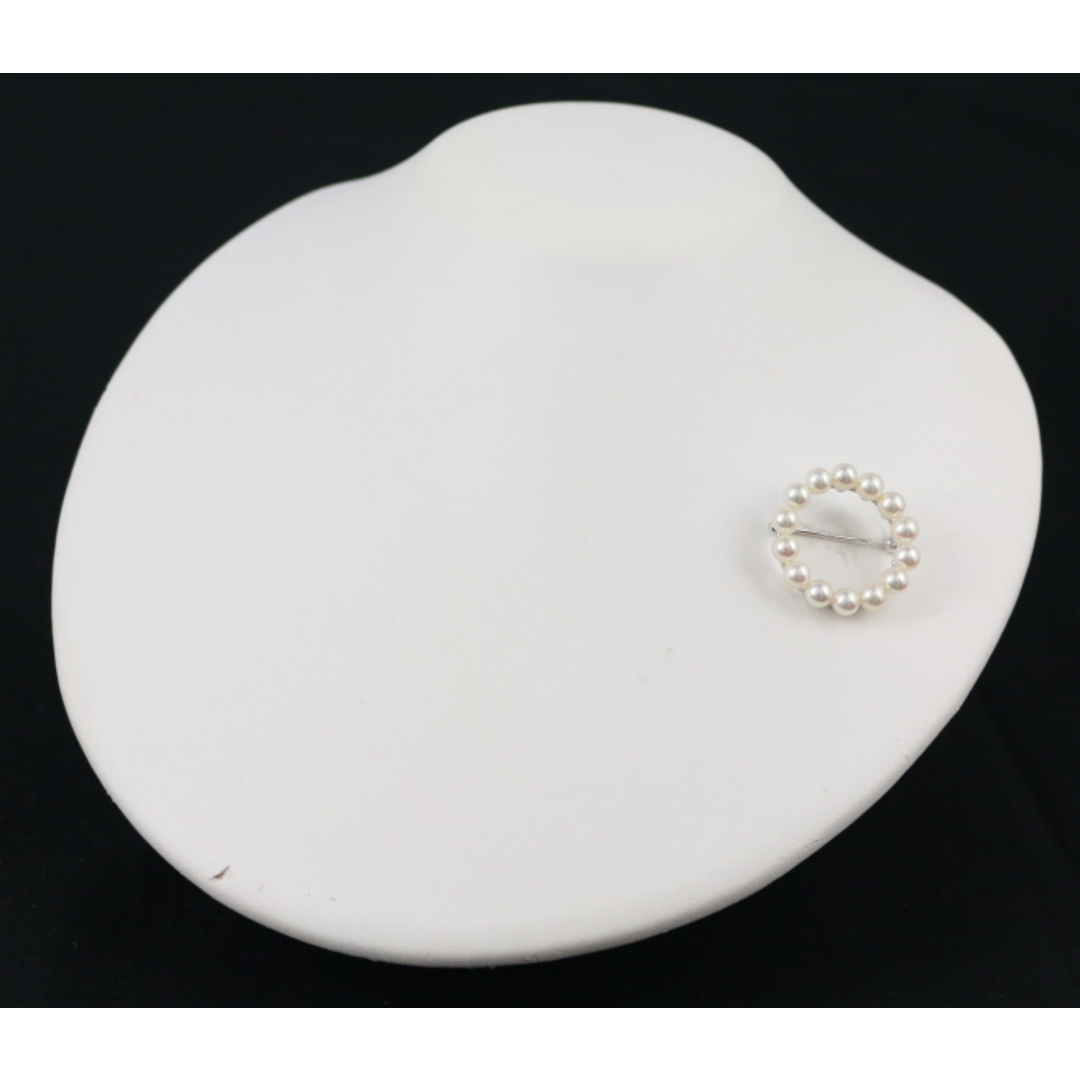 MIKIMOTO - ミキモト ブローチ パール アコヤ真珠 5.3mm MIKIMOTO - ミキモト ブローチ パール アコヤ真珠 5.3mm
