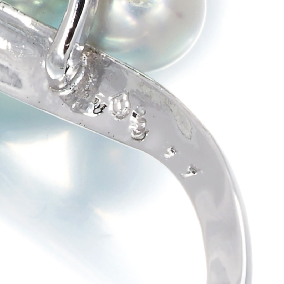 TASAKI - タサキ ブローチ グレーパール アコヤ真珠 5.6-7.6mm TASAKI - タサキ ブローチ グレーパール アコヤ真珠 5.6-7.6mm