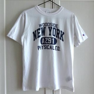 Champion - champion 半袖Tシャツ 白 M チャンピオン NEWYORK NY ロゴ