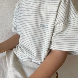  muu closet  ボーダーTシャツ レディース(Tシャツ(半袖/袖なし))