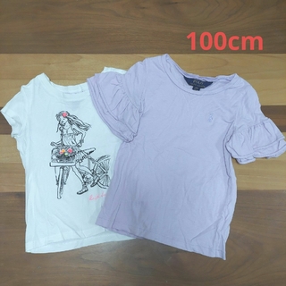 ポロラルフローレン(POLO RALPH LAUREN)の100cm　POLO RALPH LAUREN　Tシャツ　2枚セット(Tシャツ/カットソー)