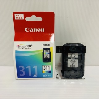 キヤノン(Canon)の未使用品 キャノン CANON FINEカートリッジ BC-310 BC-311(PC周辺機器)