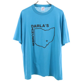 ジャージーズ(JERZEES)のジャージーズ 90s USA製 オールド 半袖 Tシャツ XL ブルー系 JERZEES メンズ(Tシャツ/カットソー(半袖/袖なし))