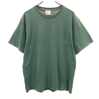 ナイキ(NIKE)のナイキ 90s USA製 オールド 半袖 Tシャツ M グリーン NIKE メンズ(Tシャツ/カットソー(半袖/袖なし))
