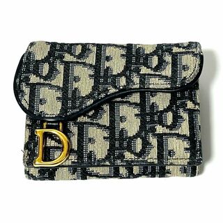 Christian Dior - 【定番人気】ディオール　DIOR　財布　折り財布　コンパクト　ウォレット　サドル