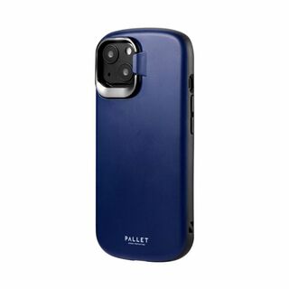 大特価iPhone13スタンド付 超軽量極薄 耐衝撃 ハイブリッドケース ブルー