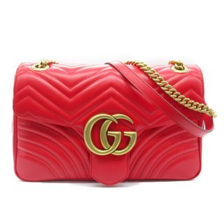 グッチ(Gucci)のグッチ GGマーモント ミディアム ショルダーバッグ ショルダーバッグ(ショルダーバッグ)