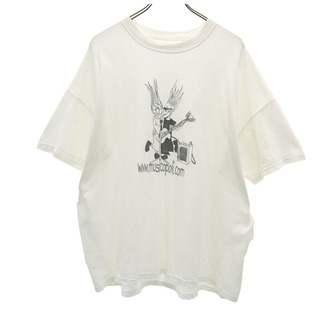 musicopoli 半袖 Tシャツ ホワイト メンズ(Tシャツ/カットソー(半袖/袖なし))