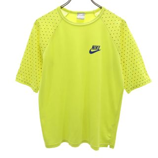 ナイキ(NIKE)のナイキ ロゴプリント 半袖 Tシャツ M イエロー NIKE メンズ(Tシャツ/カットソー(半袖/袖なし))