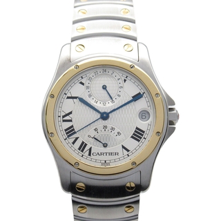 カルティエ サントス ロンド GMT 腕時計