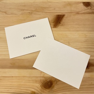 CHANEL - CHANEL シャネル　メッセージカード