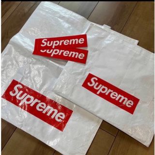 Supreme - シュプリーム ショッパー 2点 ステッカー 2枚 セット ショップ袋 エコバッグ