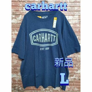 carhartt - carhartt カーハート ルーズフィット 半袖tシャツ ブルー US-L