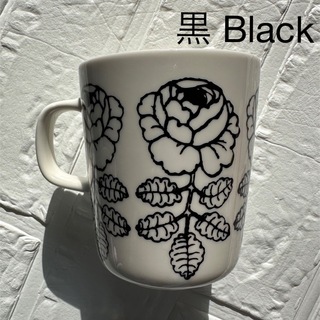 marimekko - 完売 販売 新品 マリメッコ ヴィヒキルース ブラック 黒 マグカップ