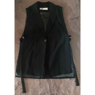 ザラ(ZARA)のZARA ベスト・ジレ　黒(その他)