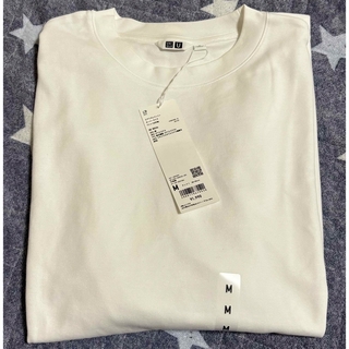 ユニクロ(UNIQLO)のエアリズムコットンオーバーサイズＴシャツ五分袖(Tシャツ/カットソー(半袖/袖なし))