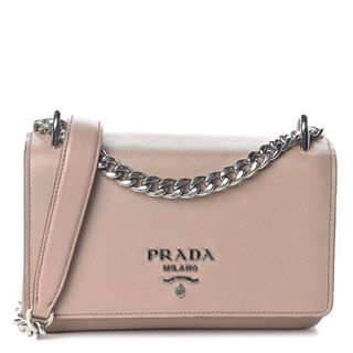 プラダ(PRADA)の新品　PRADA レザー チェーン ショルダーバッグ(ショルダーバッグ)