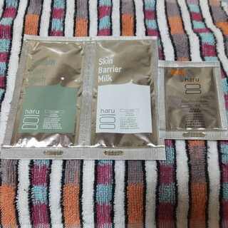 ハル(haru)のharu  ボディウォッシュ ボディミルク 育毛剤  試供品(ボディソープ/石鹸)