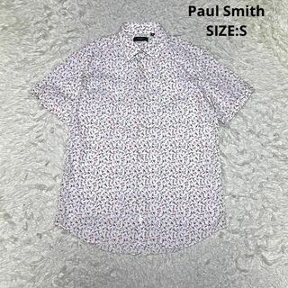Paul Smith - ポールスミス JACK FLORAL PRINT SS SHIRT S ホワイト