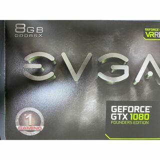 エヌビディア(NVIDIA)のEVGA GeForce GTX1080 FoundersEdition8GB(PCパーツ)