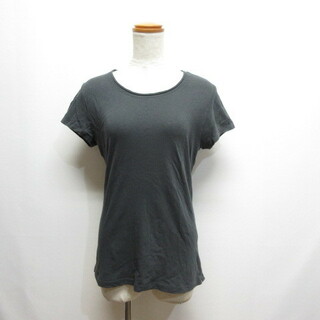 MUJI (無印良品) - 無印良品 良品計画 半袖 Tシャツ カットソー L チャコールグレー
