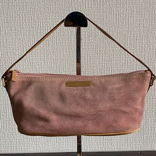 Gucci - GUCCIスエードハンドバッグポーチ　グッチハンドバッグポーチ