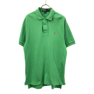 ポロバイラルフローレン 半袖 ポロシャツ S グリーン Polo by Ralph Lauren メンズ(ポロシャツ)