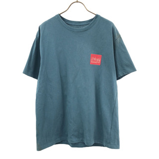 マンハッタンポーテージ(Manhattan Portage)のマンハッタンポーテージ 半袖 Tシャツ M ブルー系 Manhattan Portage メンズ(Tシャツ/カットソー(半袖/袖なし))