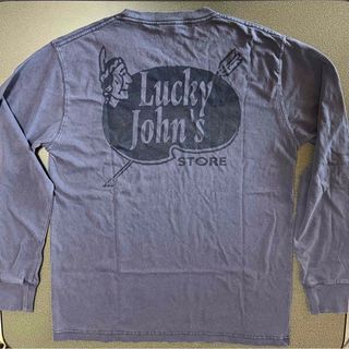 難あり？タグ付き未使用 Lucky John ロングスリーブTシャツ(Tシャツ/カットソー(七分/長袖))