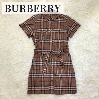 BURBERRY - 【ベルト 付き】 バーバリー ロンドン ノバチェック ワンピース ノバチェック