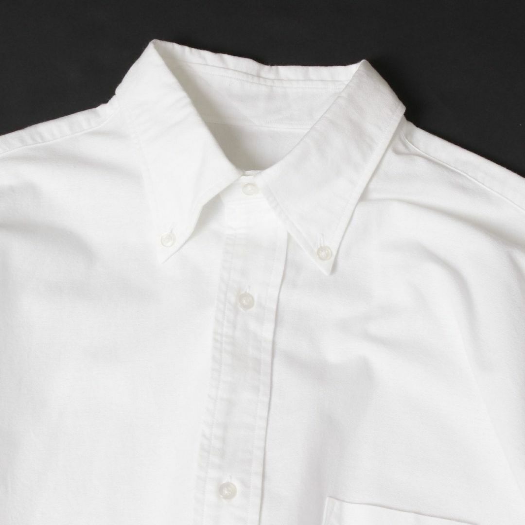 【美品】COMOLIシャツ（22ss, size2, white） 美品：Comoli シャツ ホワイト サイズ2 22ss 美品 新型 サイズ2 コモリ