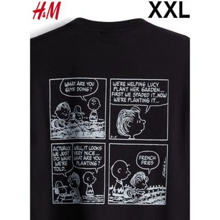 エイチアンドエム(H&M)の新品 H&M × スヌーピー SNOOPY Tシャツ ディズニー スタバ XXL(シャツ)